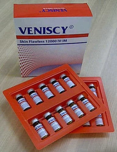 Veniscy Glutathione IV Complete 12000mg X 10vials